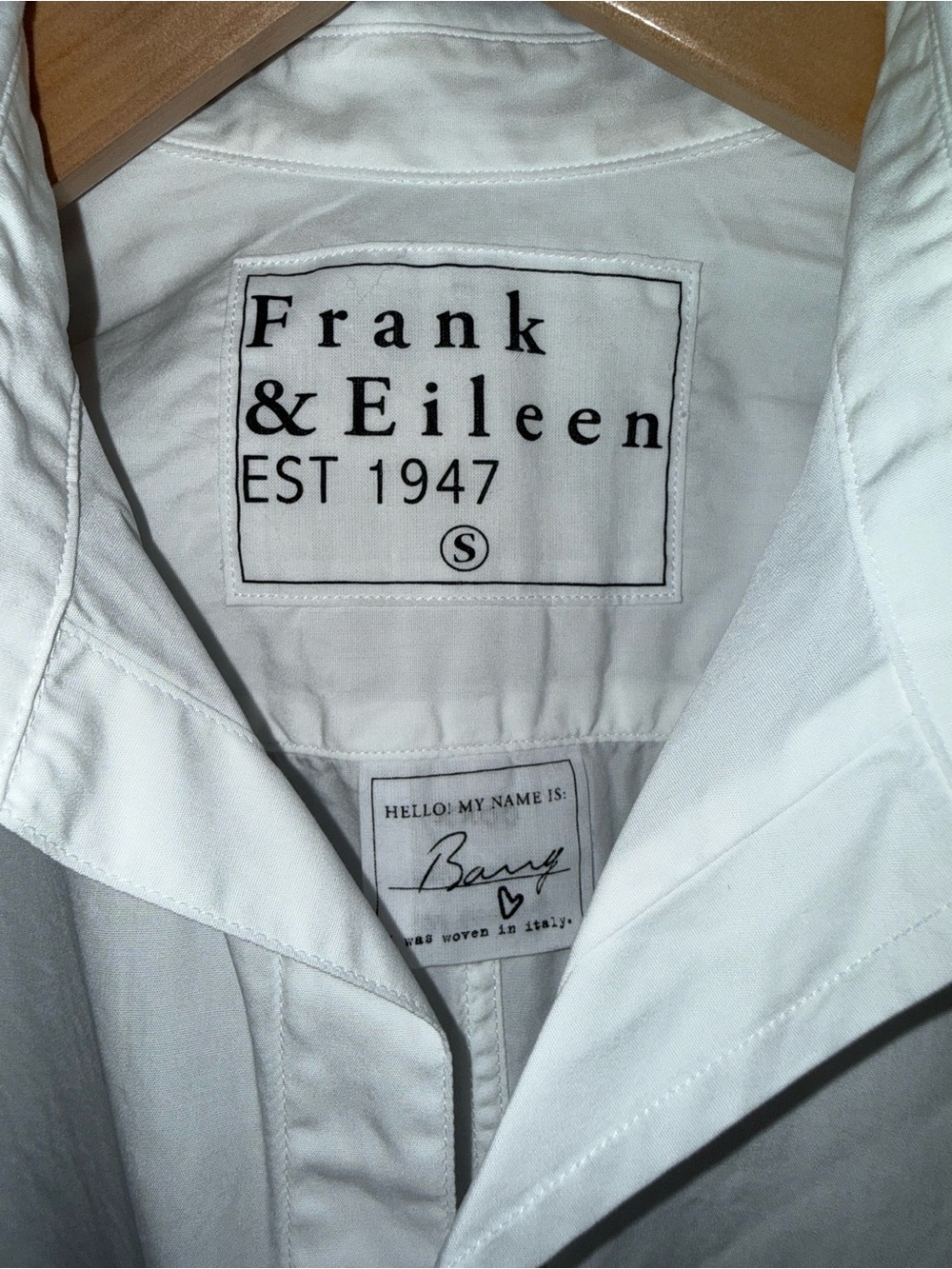 Frank & Eileen Barry Italian cotton white - Picture 5 of 7